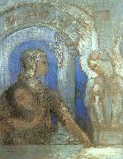 Odilon Redon Mystical Knight painting